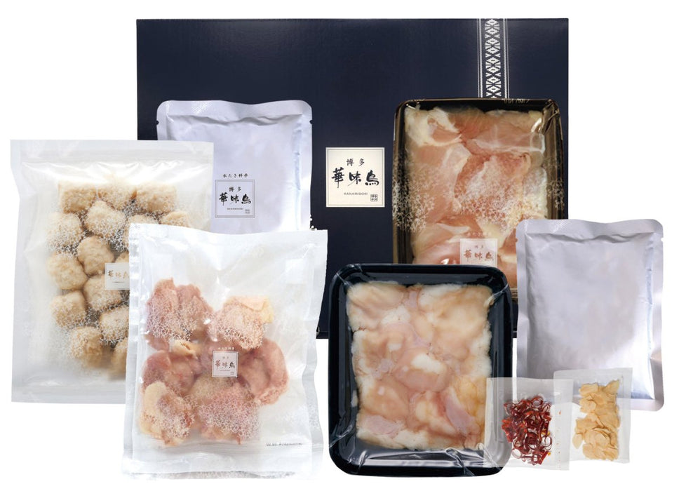 【送料込み】【福岡県】博多華味鳥　水たき・もつ鍋食べ比べセット - ROJI日本橋 ONLINE STORE