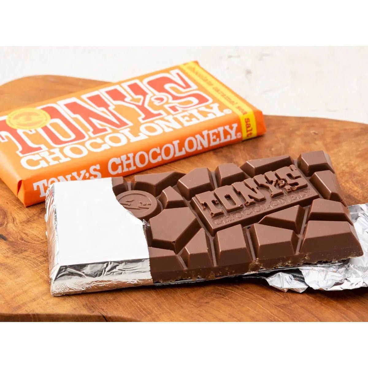 トニーズチョコロンリー ミルクチョコレート キャラメルシーソルト