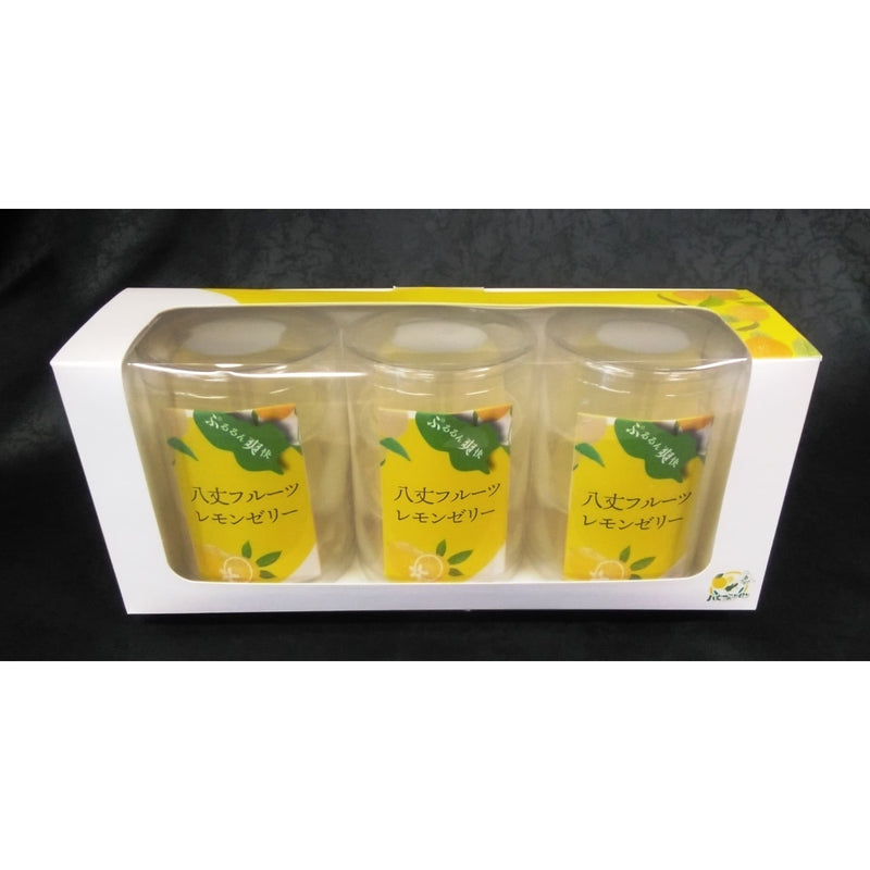 【東京都八丈島】八丈フルーツレモンを贅沢に使用した「八丈フルーツレモンゼリー 9個セット」