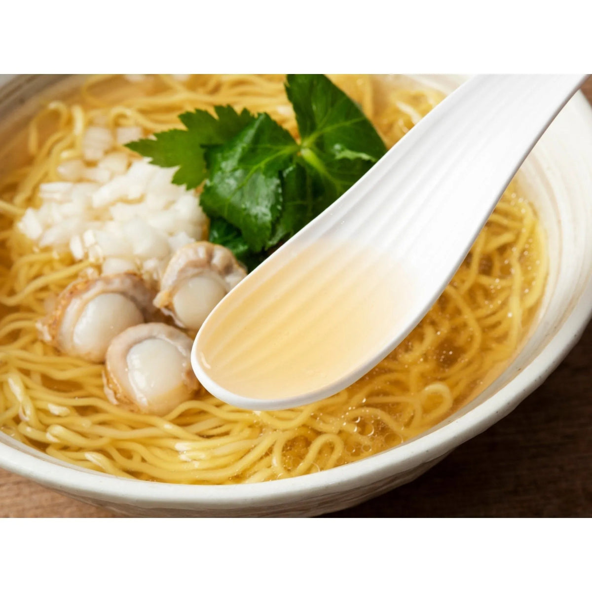 tabete だし麺 北海道産帆立貝柱だし塩らーめん - 麺類 ROJI日本橋