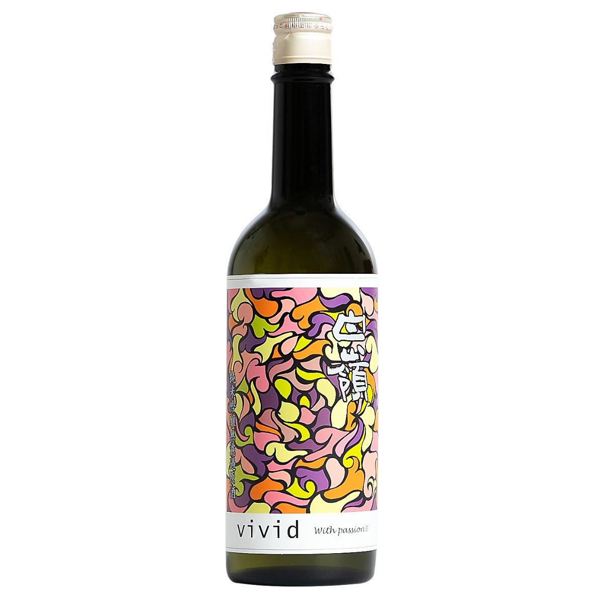 ハクレイ酒造 純米吟醸無濾過原酒 Vivid 赤 火入れ 720ml - ROJI日本橋 ONLINE STORE
