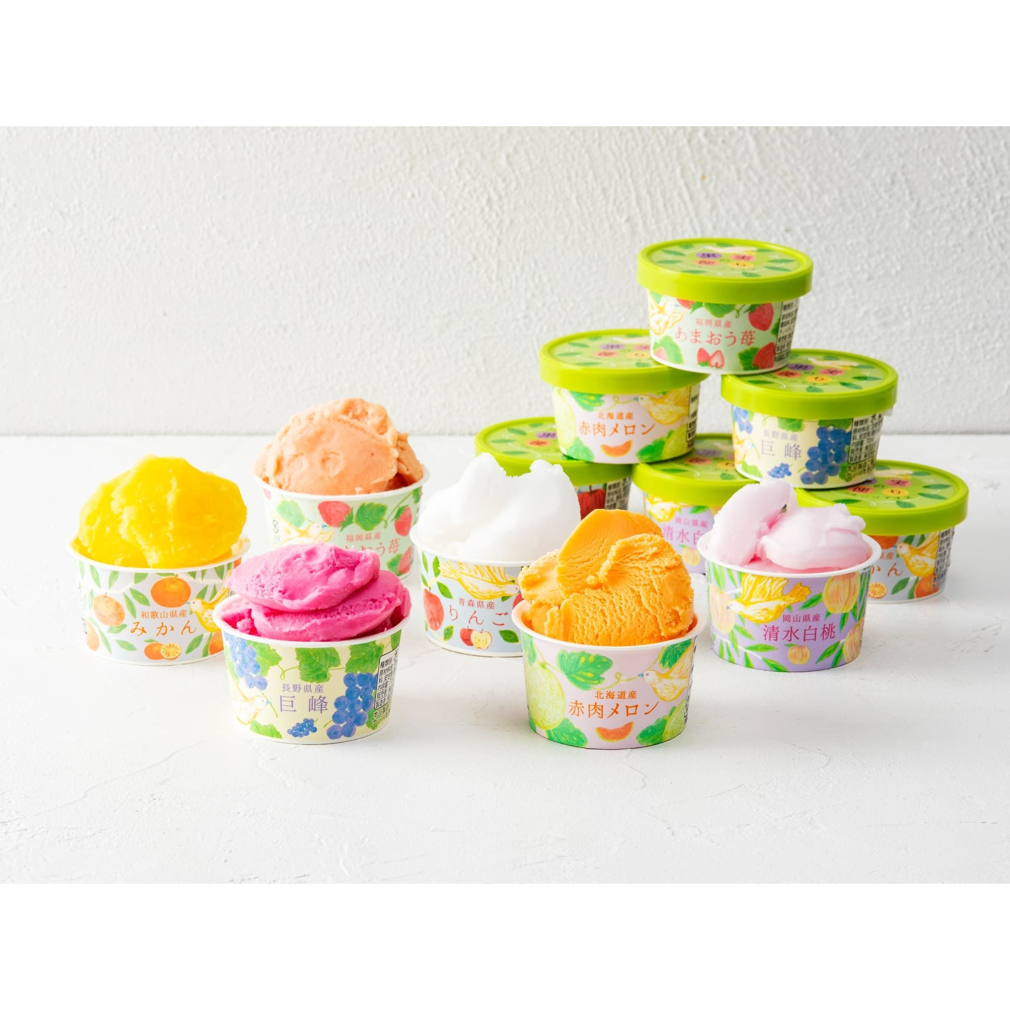 〜果実の便り〜国産フルーツアイス物語　12個 - ROJI日本橋 ONLINE STORE