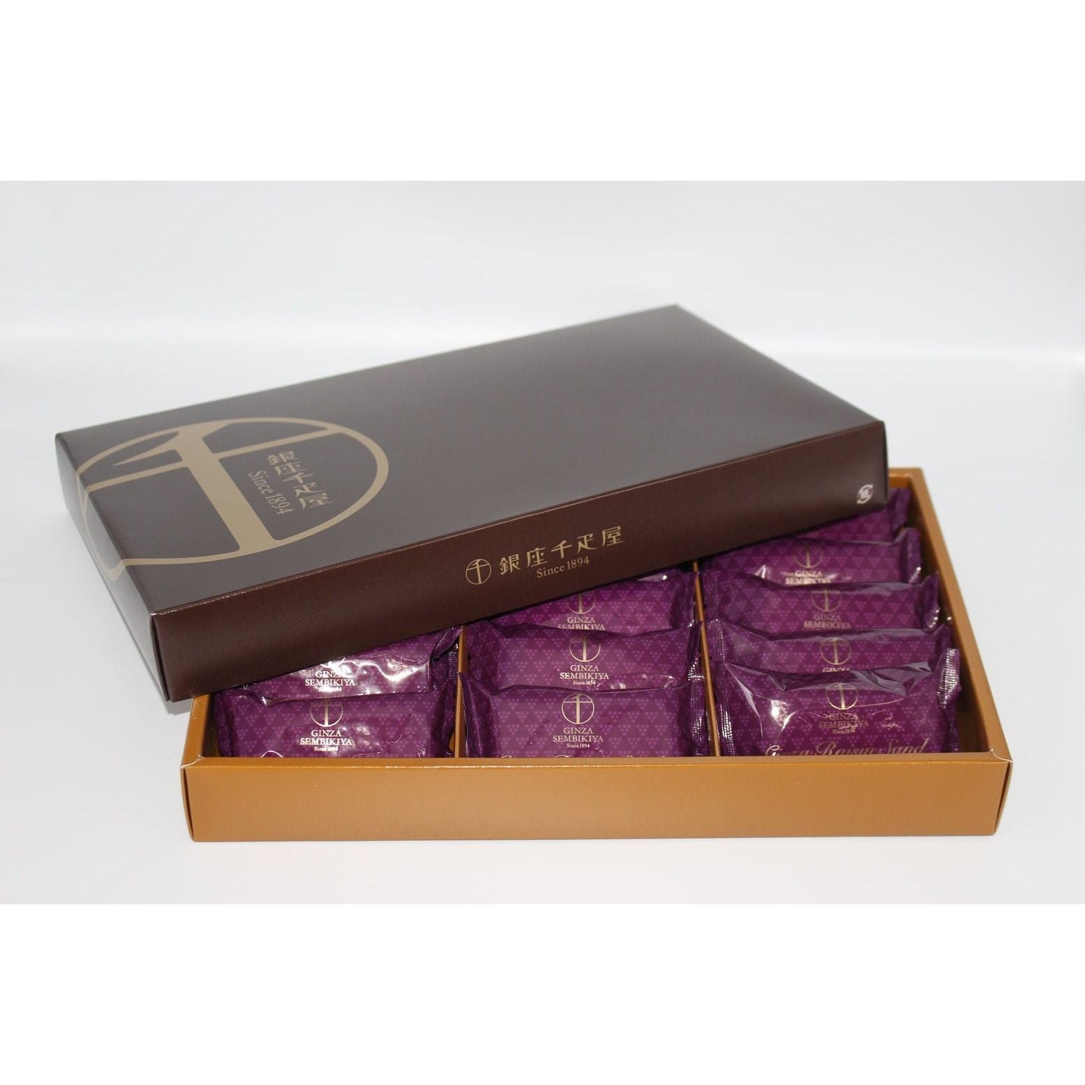 Free shipping] [Tokyo] Ginza Sembikiya Ginza Raisin Sandwich 15