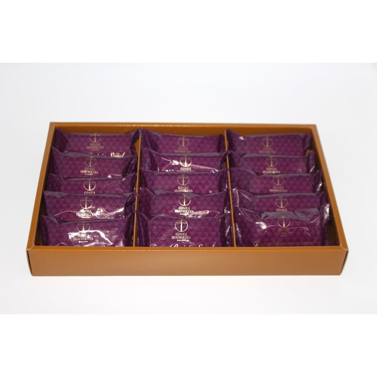 銀座千疋屋　銀座レーズンサンド 15個 - ROJI日本橋 ONLINE STORE