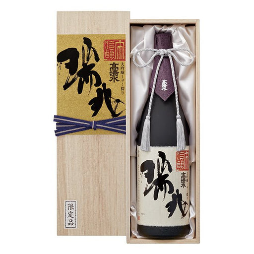 大吟醸「瑞兆」　1800ml - ROJI日本橋 ONLINE STORE