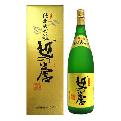 清酒　越の誉　純米大吟醸　1800ml - ROJI日本橋 ONLINE STORE