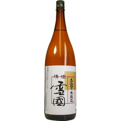 清酒　雪国　手造り本醸造　1800ml - ROJI日本橋 ONLINE STORE