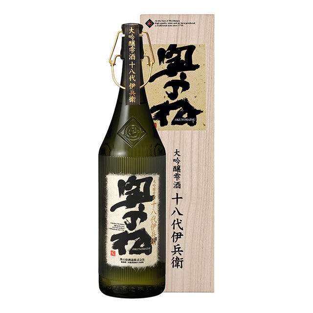 清酒　奥の松　大吟醸　雫酒　十八代伊兵衛　1800ml - ROJI日本橋 ONLINE STORE