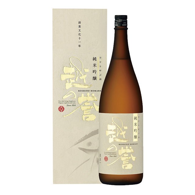 清酒　越の誉　純米吟醸　彩　1800ｍｌ - ROJI日本橋 ONLINE STORE