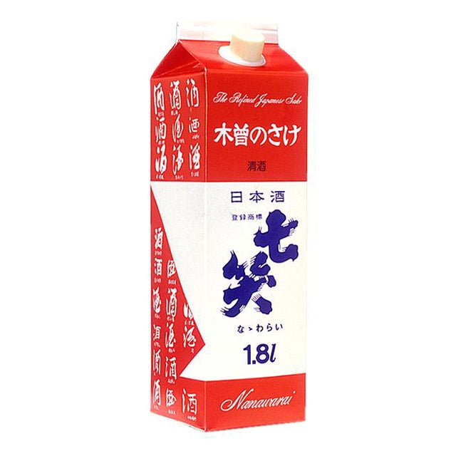 七笑 紙パック 1800ml - 日本酒 ROJI日本橋 ONLINE STORE