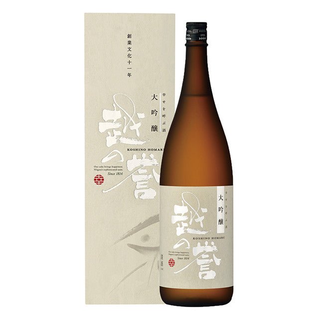 清酒　越の誉　大吟醸　彩　1800ml - ROJI日本橋 ONLINE STORE