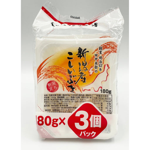 新潟県産こしいぶきパックごはん（国産）180g×24食 - ROJI日本橋 ONLINE STORE