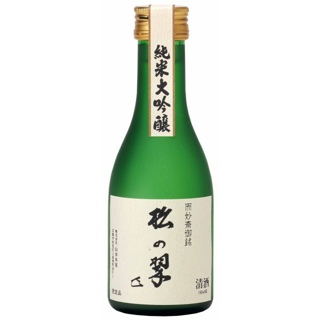 清酒　神聖　上撰　純米大吟醸　松の翠　180ml - ROJI日本橋 ONLINE STORE