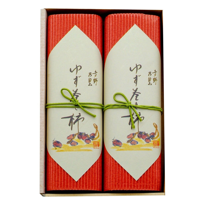 王隠堂 ゆず巻き柿 190ｇ×2本 - ROJI日本橋 ONLINE STORE