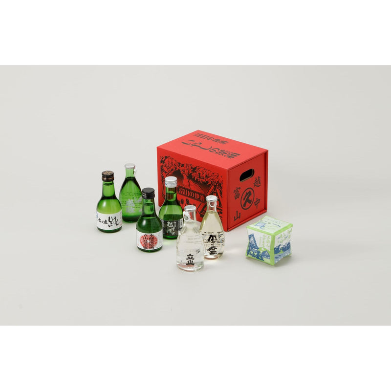 富山の地酒　いやしの薬箱（200ml×1本、180ml×5本） - ROJI日本橋 ONLINE STORE