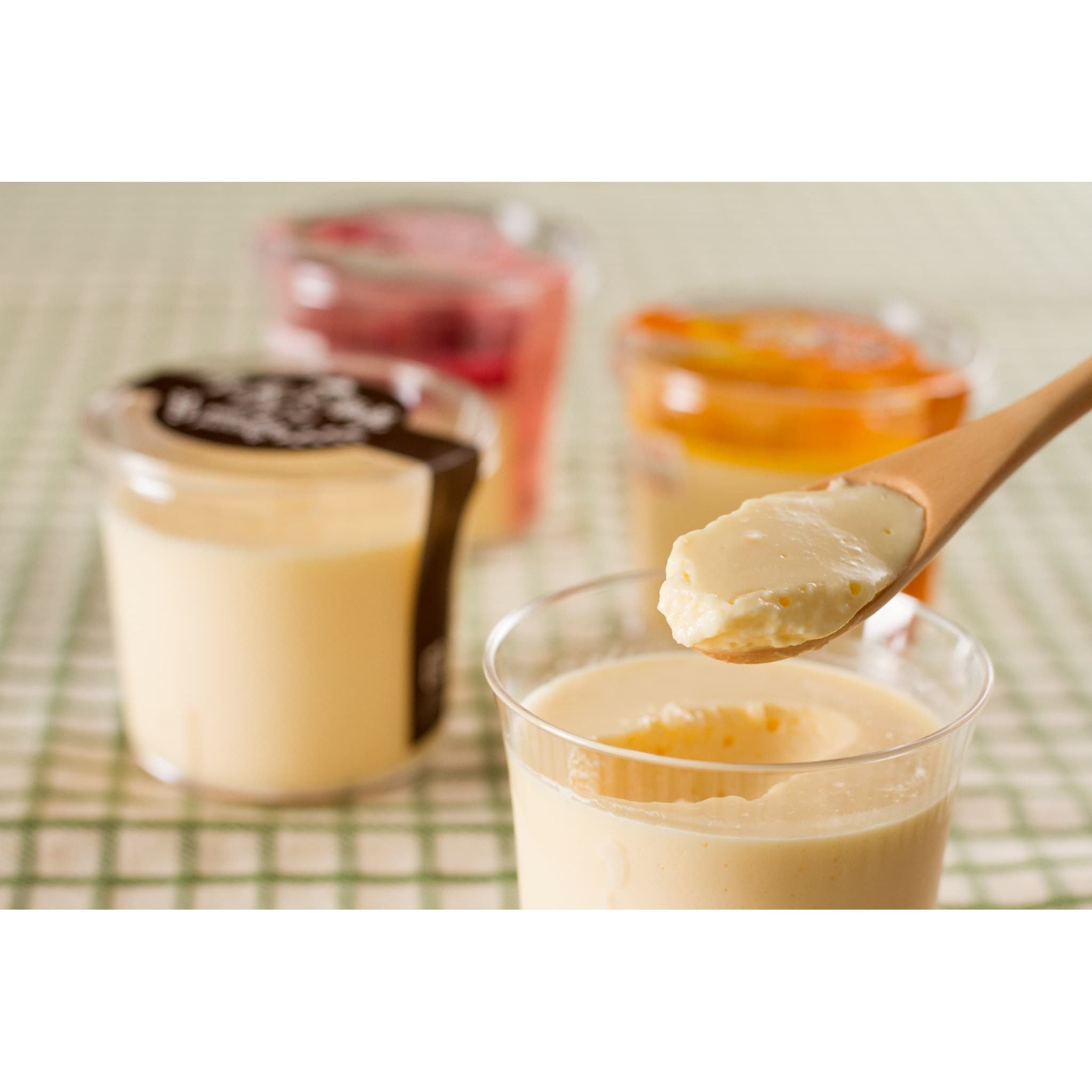 「乳蔵」北海道3種の彩りプリンセット - ROJI日本橋 ONLINE STORE