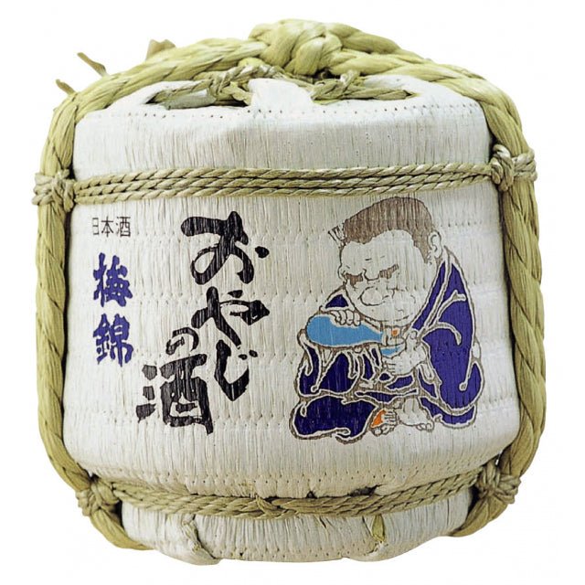 清酒　梅錦　吟醸「おやじの酒ミニ菰樽」　300ml　＜父の日限定商品＞ - ROJI日本橋 ONLINE STORE