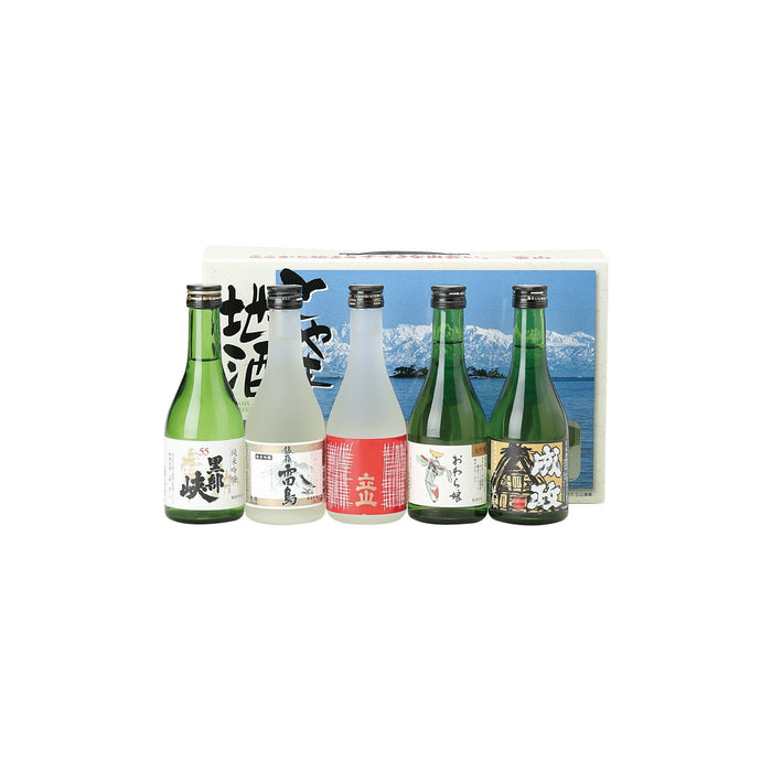 富山の地酒特選詰合せ（300ml×5本） - ROJI日本橋 ONLINE STORE