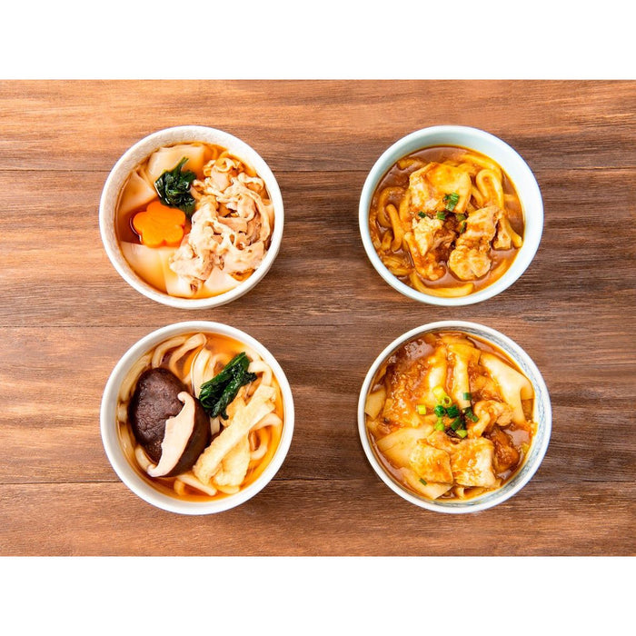 花山うどん　老舗のうどん味くらべ 4食詰合せ - ROJI日本橋 ONLINE STORE