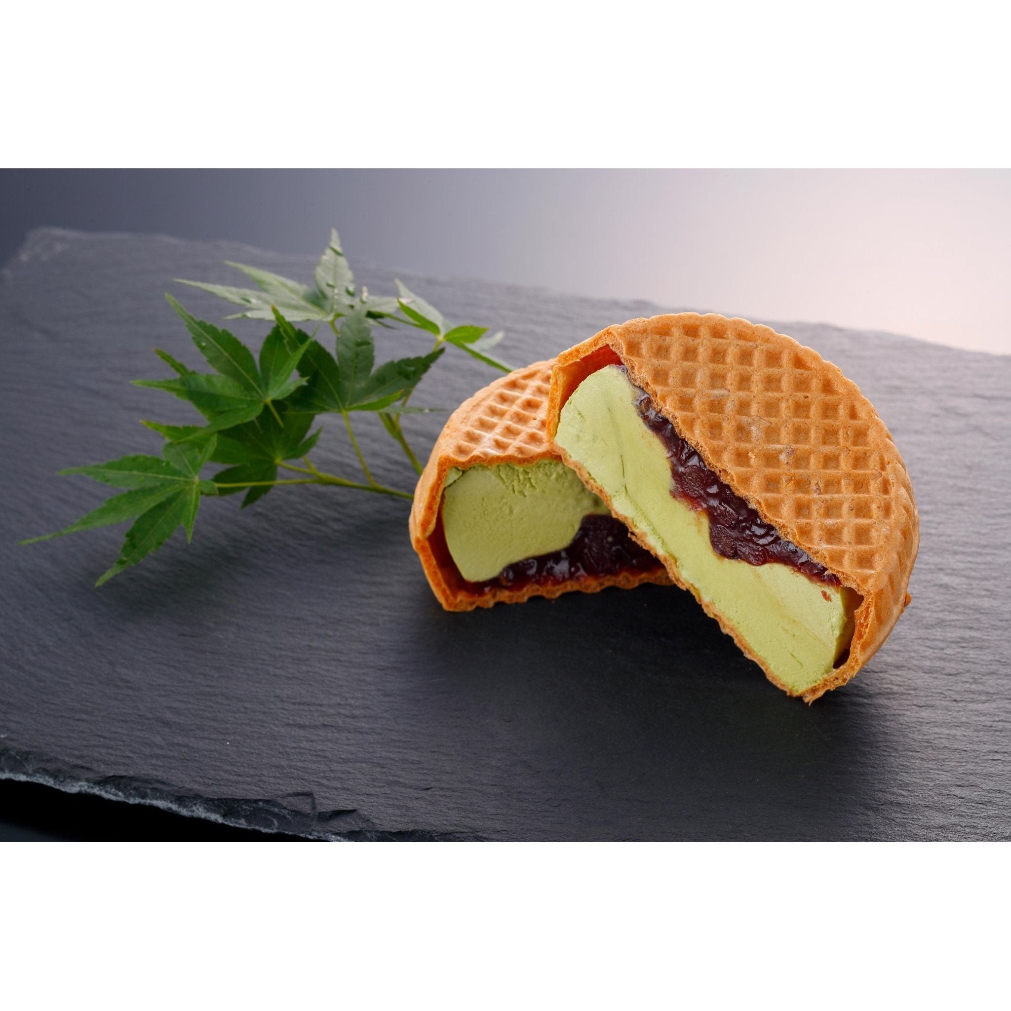 浅草むぎとろ　やまいも入り抹茶とあずきのもなかアイス　6個 - ROJI日本橋 ONLINE STORE