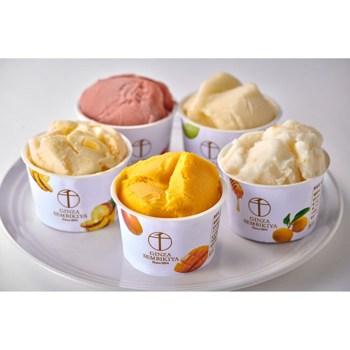 [Shipping included] [Tokyo] Ginza Senbikiya Ginza Premium Sorbet 10 pieces