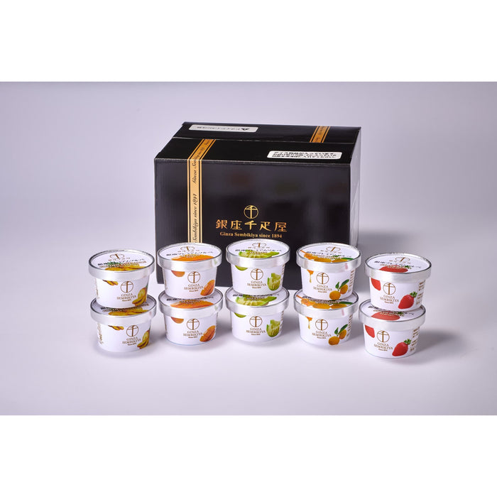 [Shipping included] [Tokyo] Ginza Senbikiya Ginza Premium Sorbet 10 pieces