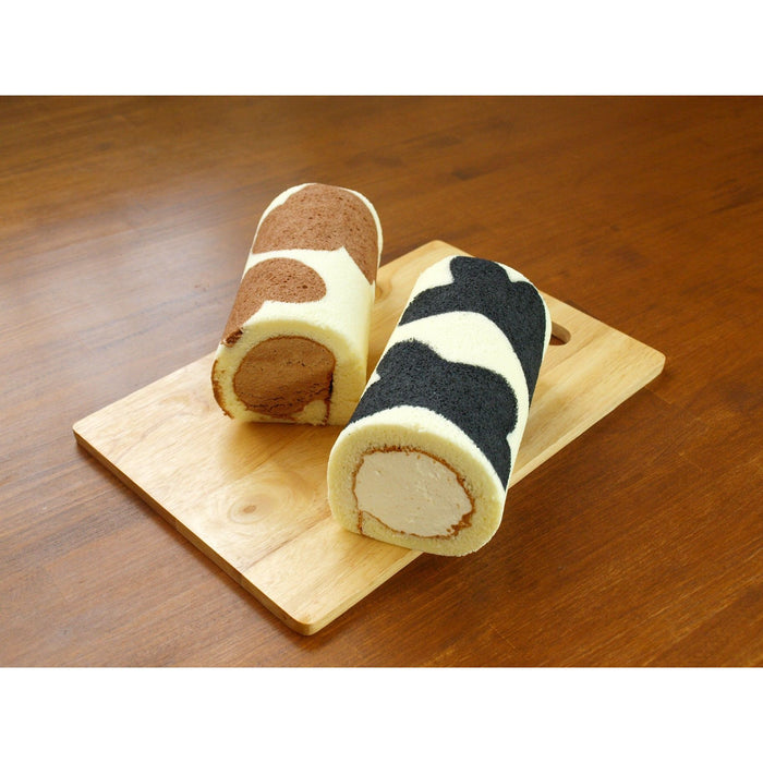 [Shipping included] [Wakayama Prefecture] Kurosawa Ranch Beef Pattern Roll Cake Set of 2