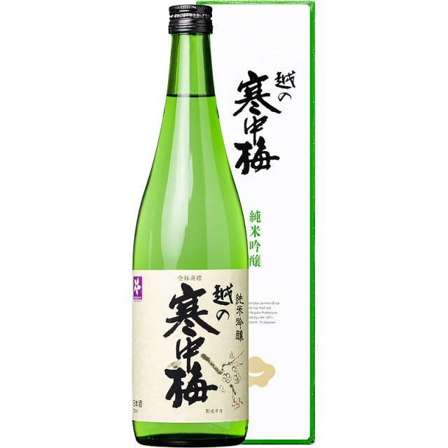 清酒　越の寒中梅　純米吟醸　箱入　720ml - ROJI日本橋 ONLINE STORE