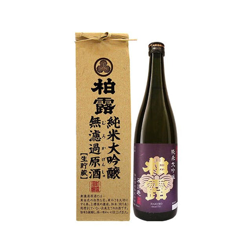 柏露　純米大吟醸無濾過生貯蔵原酒　720ml - ROJI日本橋 ONLINE STORE