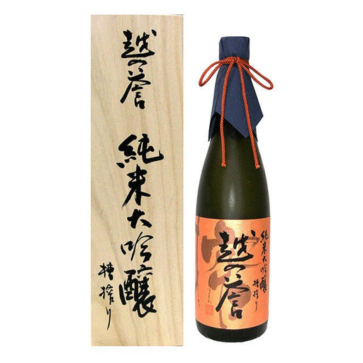 清酒　越の誉　純米大吟醸　槽搾り　720ml - ROJI日本橋 ONLINE STORE