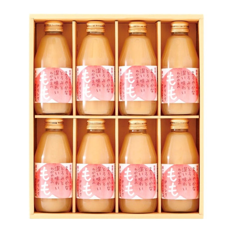 小南農園　和歌山県産白桃ドリンクセット　8本 - ROJI日本橋 ONLINE STORE