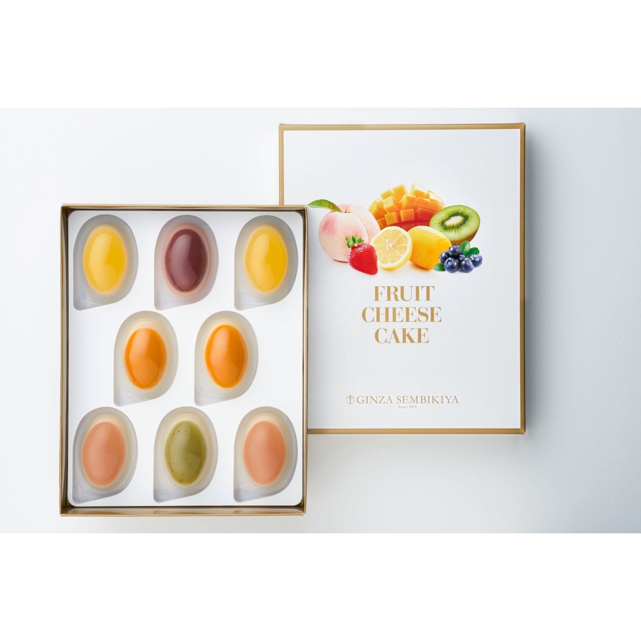 銀座千疋屋　銀座フルーツチーズケーキ8個 - ROJI日本橋 ONLINE STORE