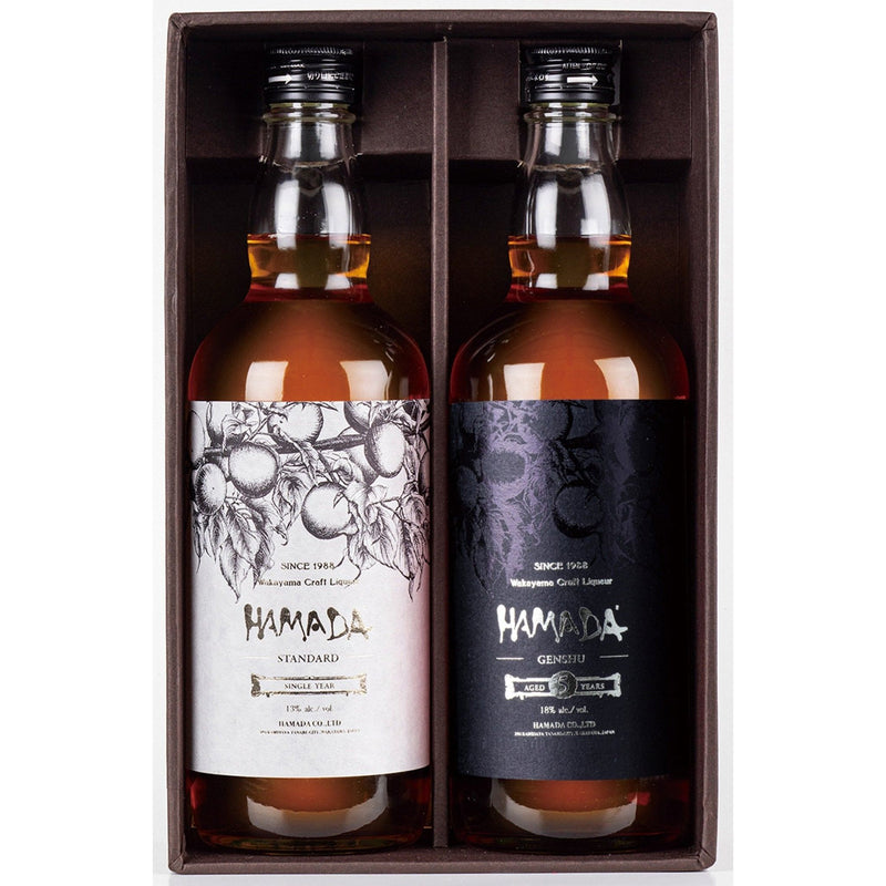濱田 和歌山県産 梅酒「HAMADA」Black＆White 2本セット - ROJI日本橋 ONLINE STORE