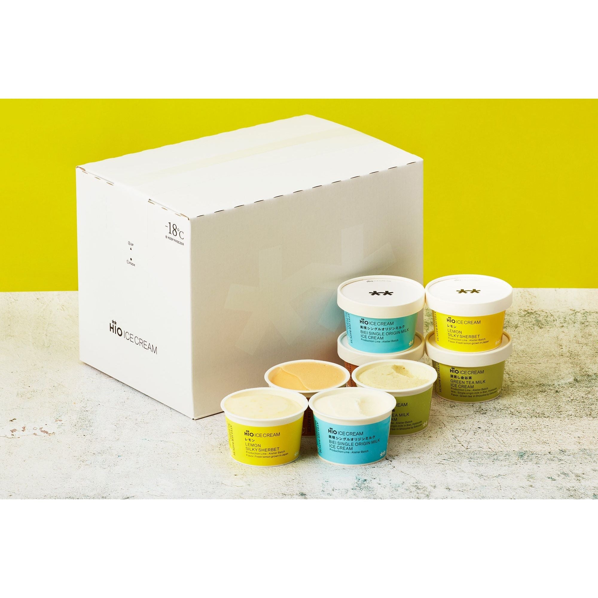 送料込み】【東京都】HiOLI クラフトアイスクリーム® GIFTBOX 8個入