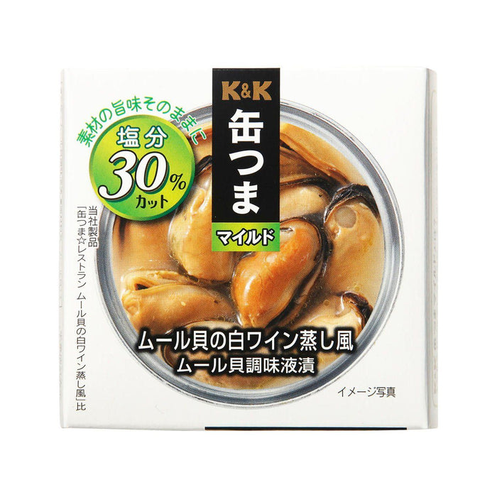 K&K 缶つまマイルド ムール貝の白ワイン蒸し風 - ROJI日本橋 ONLINE STORE