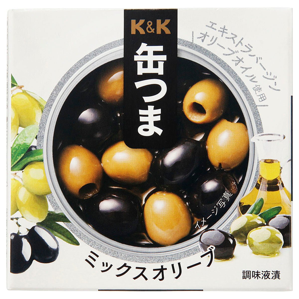 K&K 缶つま ミックスオリーブ - ROJI日本橋 ONLINE STORE