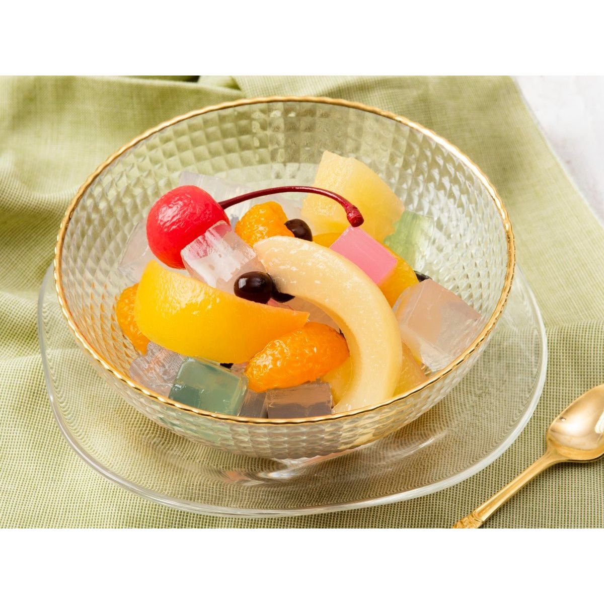 K&K Fruit Mitsu Beans (5 types de fruits, gélose, gousses rouges)