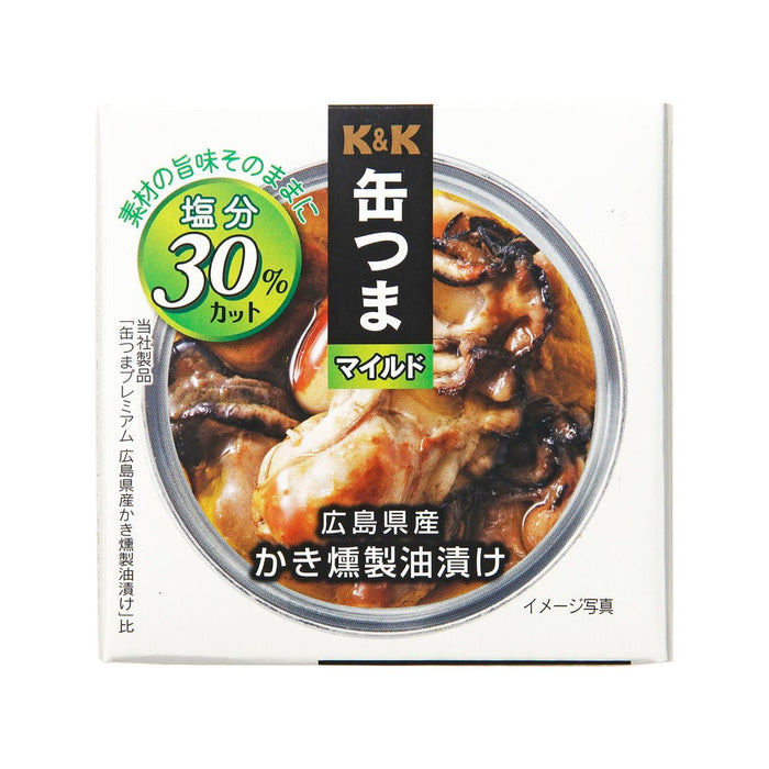 【セール品】K&K 缶つまマイルド 広島県産かき燻製油漬け - ROJI日本橋 ONLINE STORE