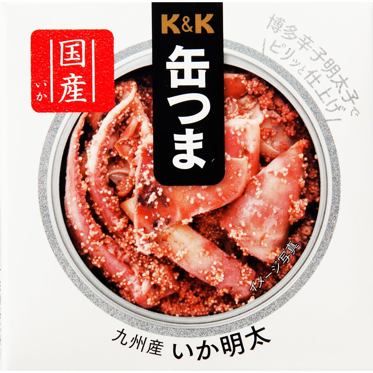 K&K 缶つま 九州産 いか明太