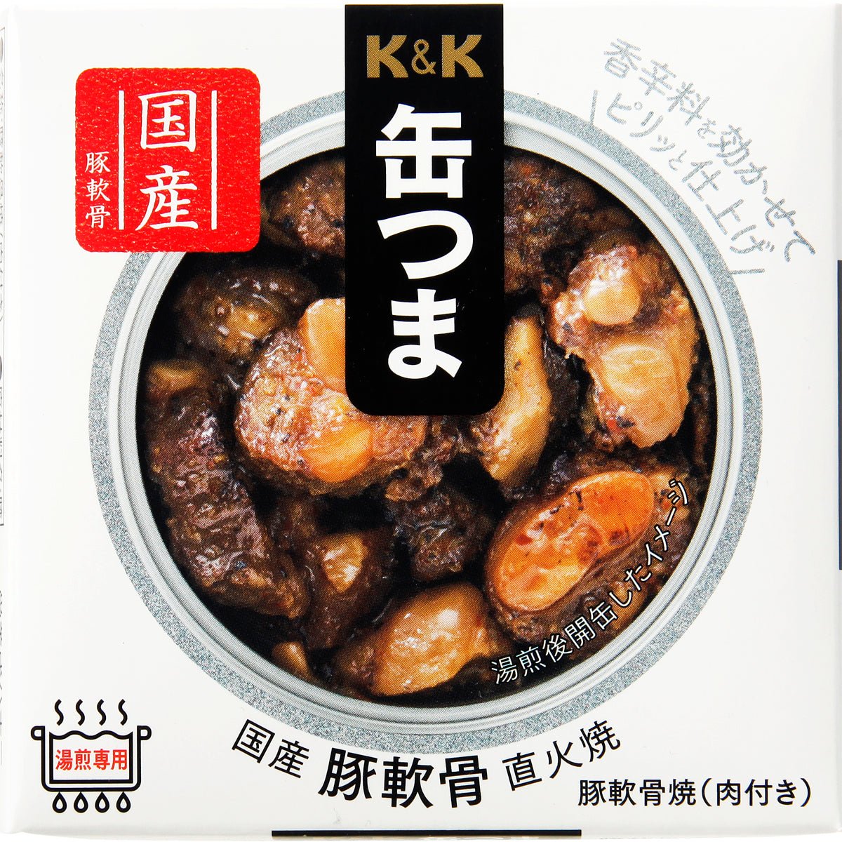 K&K 缶つま 国産 豚軟骨 直火焼