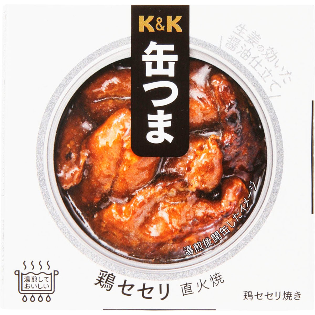 K&K 缶つま 鶏セセリ 直火焼