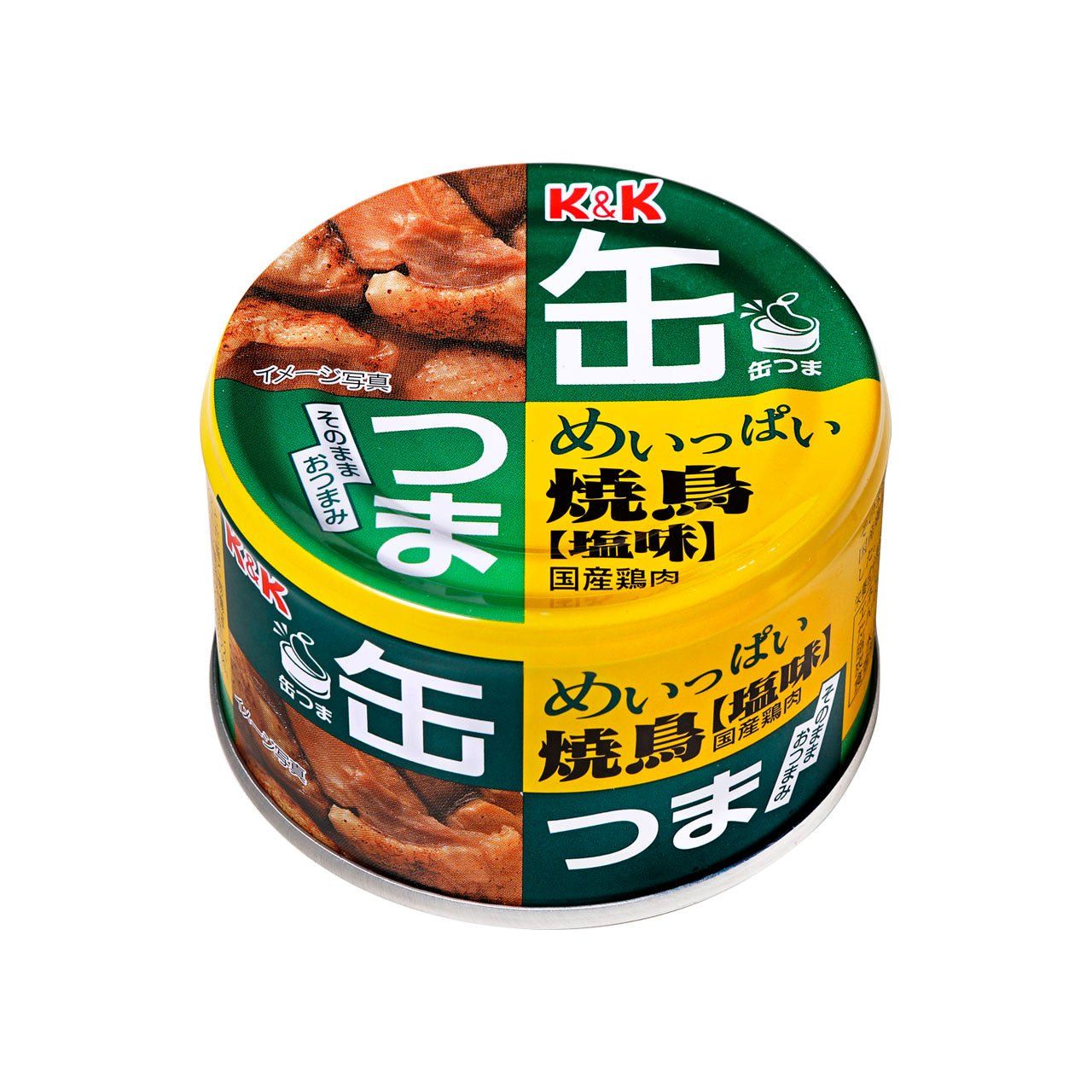 K＆K CANS tsumame很多Yakitori盐的味道