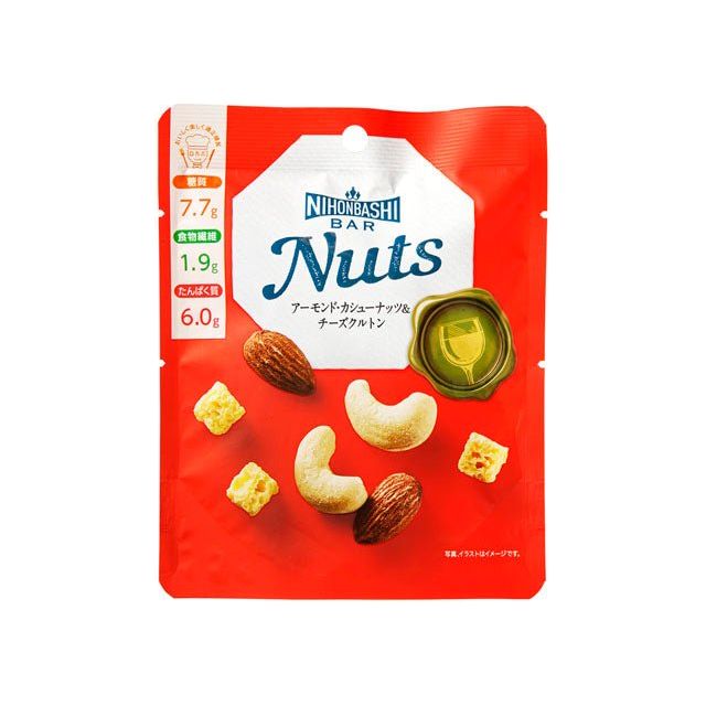 NihonbashiBar Nuts アーモンド・カシュナッツー&チーズクルトン - ROJI日本橋 ONLINE STORE