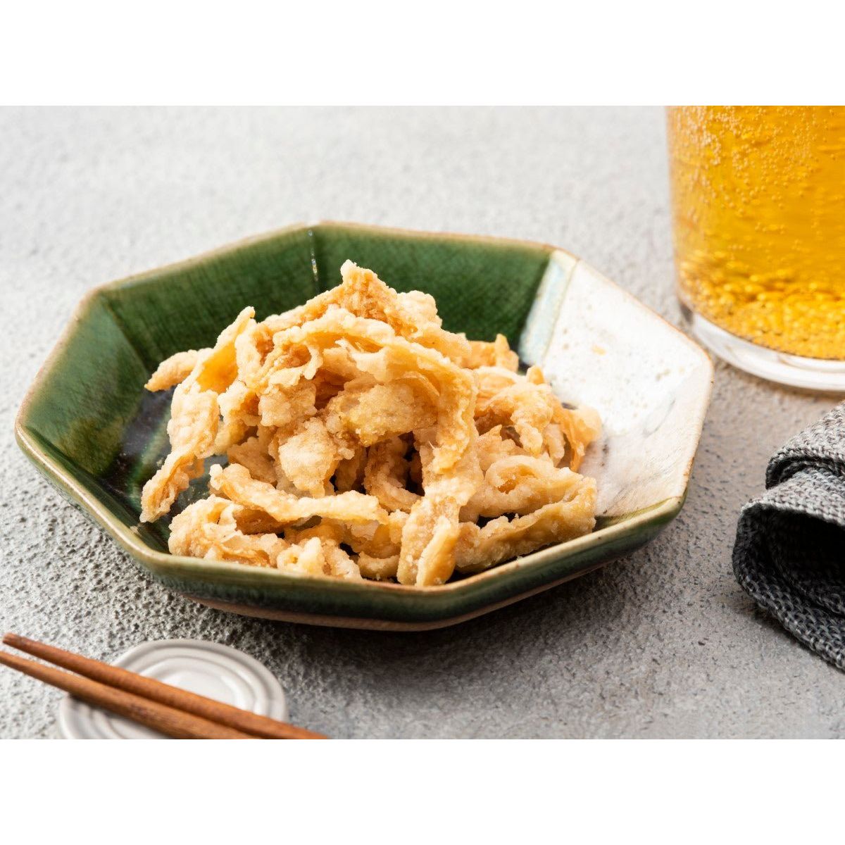 老舗酒問屋が目利きした旨いつまみ　鶏皮のからあげ(塩味) - ROJI日本橋 ONLINE STORE