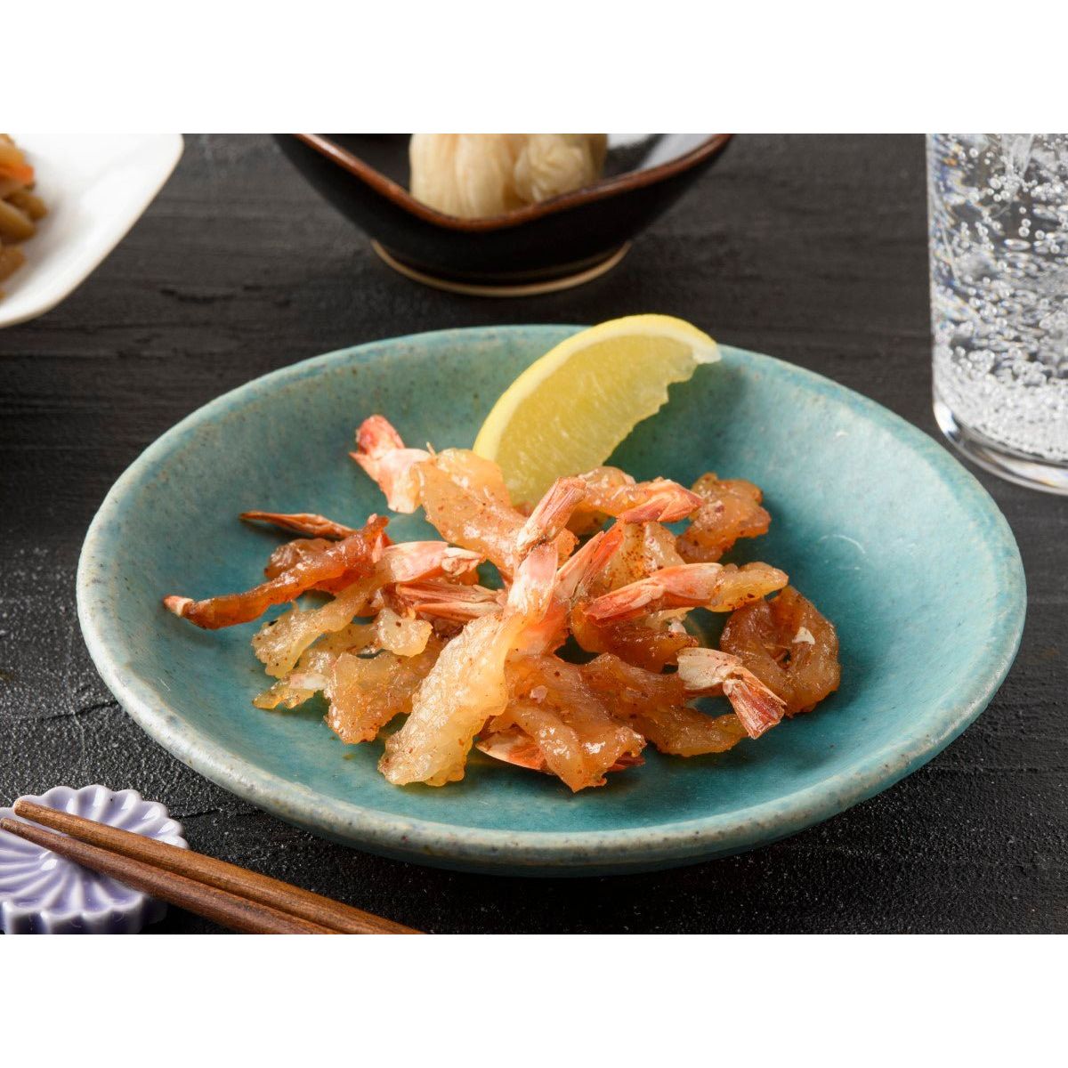 老舗酒問屋が目利きした旨いつまみ　ピリ辛鉄板焼えび - ROJI日本橋 ONLINE STORE