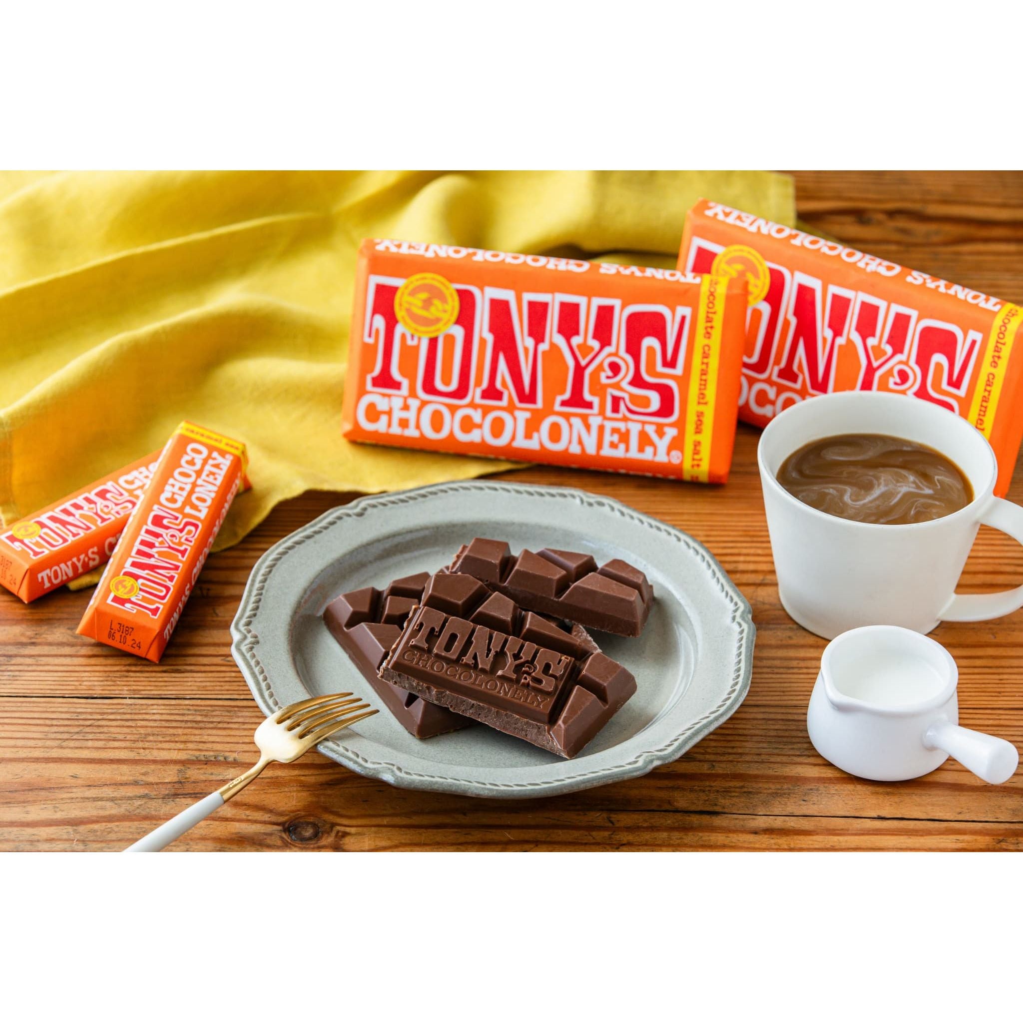 トニーズチョコロンリー ミルクチョコレート キャラメルシーソルト