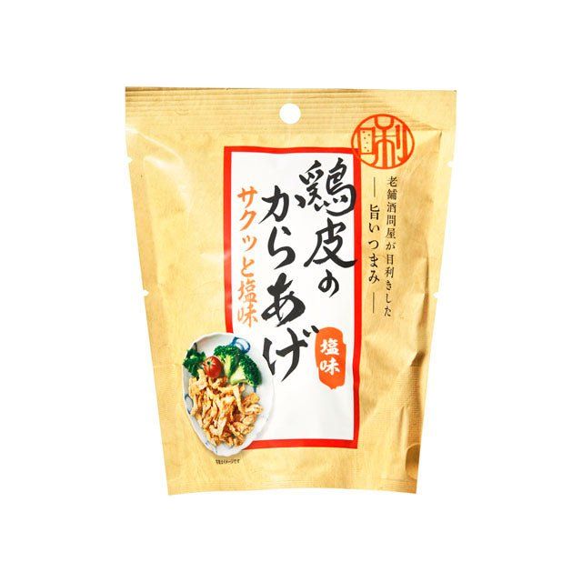 老舗酒問屋が目利きした旨いつまみ　鶏皮のからあげ(塩味) - ROJI日本橋 ONLINE STORE