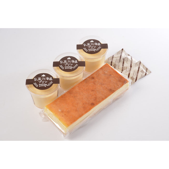 「乳蔵」北海道プリンとチーズケーキセット - ROJI日本橋 ONLINE STORE