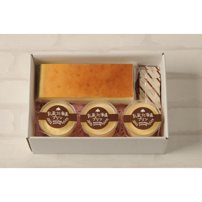 「乳蔵」北海道プリンとチーズケーキセット - ROJI日本橋 ONLINE STORE