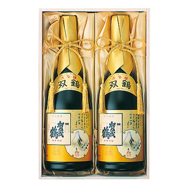 清酒　賀茂鶴　大吟醸　双鶴セット　ＳＫ-Ｂ2　720ｍｌＸ2 - ROJI日本橋 ONLINE STORE